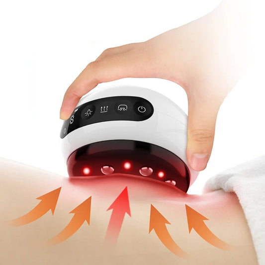 LCD Display Guasha Scraping EMS Body Massager