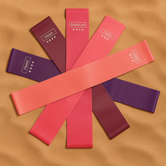 Bandes Fitness Relax (x5) – Renforcement Progressif à Emporter Relax Vallée