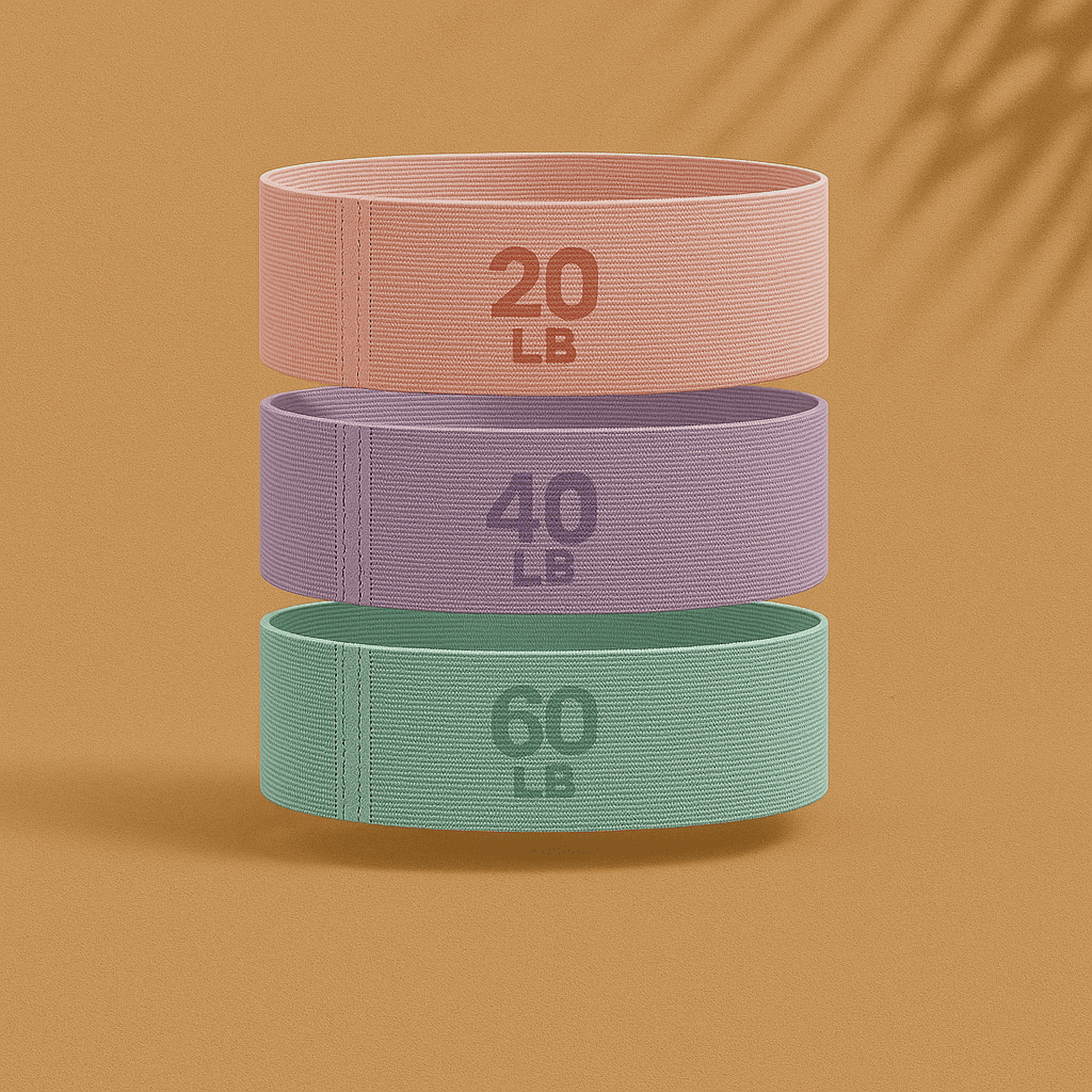 Bandes de Résistance Tissu – Tonifiez Cuisses & Fessiers Partout Relax Vallée