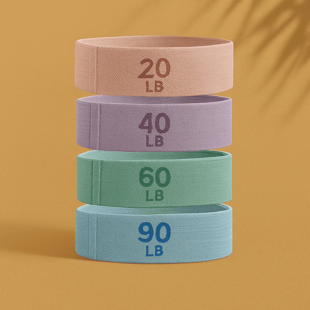 Bandes de Résistance Tissu – Tonifiez Cuisses & Fessiers Partout Relax Vallée