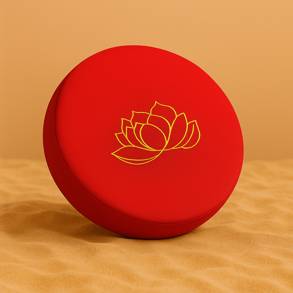 Coussin Zafu en Lin – Assise Stable pour Méditation & Yoga Relax Vallée