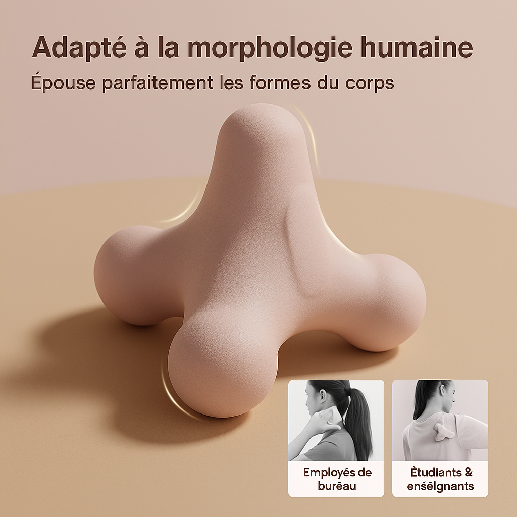 Balle de Massage Texturée 6.5cm – Pieds, Dos, Mains & Fascias | Relax Vallée Relax Vallee